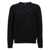 Saint Laurent Openwork sweater Black