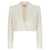 Alexander McQueen 'Crop Boxy' jacket White