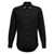 Alexander McQueen Embroidered collar shirt Black
