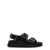 Alexander McQueen Buckle leather sandals Black