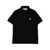 Stone Island Junior Logo patch polo shirt Black