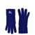 Burberry 'Equestrian Knight Design' gloves Blue