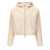 Burberry Cropped Hooded Jacket Beige
