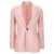 Burberry Single-breasted tailored blazer Pink