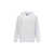 Zanone Terry cloth hoodie White