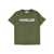Moncler Logo print t-shirt Green