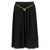 Moschino Pleated midi skirt Black