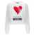 Moschino '40 Years Of Love' sweatshirt White