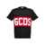 GCDS 'Logo band' T-shirt Black