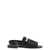 Dolce & Gabbana Logo leather sandals Black