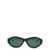 Casablanca 'Monogram Plaque' sunglasses Green