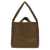 KASSL EDITIONS 'Pillow Medium' shopping bag Brown
