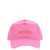 DSQUARED2 Logo embroidery baseball cap Pink
