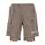 Givenchy Destroyed effect bermuda shorts Gray