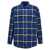 Givenchy Check flannel shirt Blue