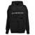 Givenchy Logo hole hoodie Black