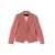 Balmain Kids Double breast blazer jacket with logo buttons Pink
