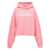 Givenchy Cropped logo hoodie Pink