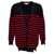 Marni Destroyed effect striped cardigan Multicolor