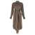 LE TWINS 'Cervia' dress Brown