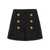 Balmain Contrast buttons shorts Black