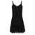 Balmain Fringed lurex tweed dress Black