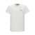 Balmain Flocked logo T-shirt White/Black