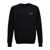 Balmain Flocked logo sweatshirt Black