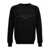 Balmain Flocked logo sweatshirt Black