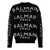 Balmain All-over logo sweater White/Black