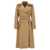 Chloe Embroidered hooded trench coat Beige