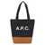 A.P.C. 'Axel' small shopping bag Multicolor
