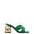 Dolce & Gabbana Logo mules Green