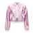Tom Ford Laminated track bomber jacket Pink