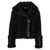 Tom Ford Suede shearling jacket Black