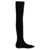 Dolce & Gabbana Over-the-knee jersey boots Black