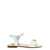 Dolce & Gabbana Logo patent sandals White