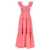 LOVESHACKFANCY 'Chessie' long dress Pink