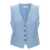 P.A.R.O.S.H. Single-breasted vest Light Blue