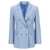 P.A.R.O.S.H. Double-breasted blazer Light Blue