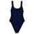 HUNZA G 'Domino Swim' one-piece swimsuit Blue