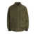 KhrisJoy 'Chore Quilted Stripes' down jacket Green