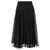 Dolce & Gabbana Chiffon skirt Black