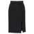 Dolce & Gabbana Wool pencil skirt Black