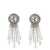 Alessandra Rich 'Round' earrings Silver
