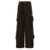 Dolce & Gabbana Ribbed cargo pants Brown