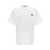 GCDS Logo print T-shirt White/Black