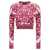 Dolce & Gabbana Maiolica sweater Fuchsia