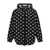 Dolce & Gabbana Logo print hooded jacket White/Black