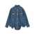 Moschino TEEN Button detail jacket Blue